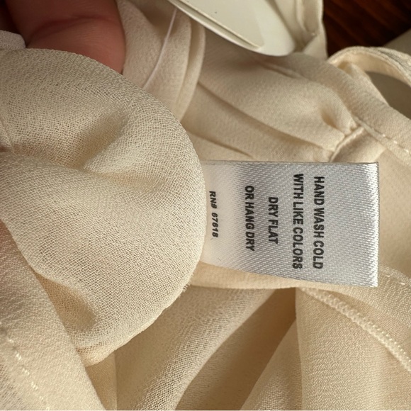 Flora Rosette Ruffle Slip Dress NWT - Picture 7 of 7